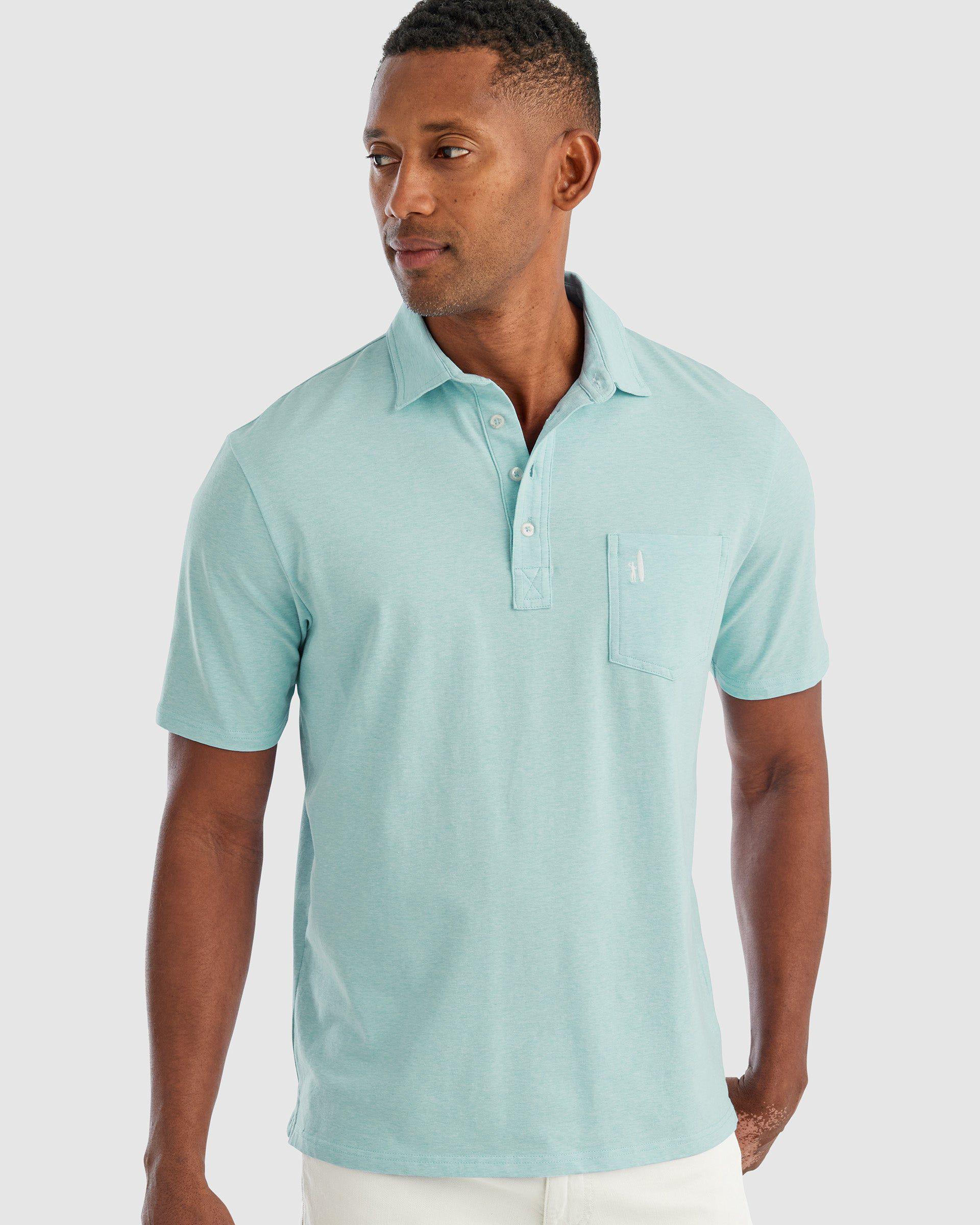 GS- TEST -  Heathered Original Polo Product Image