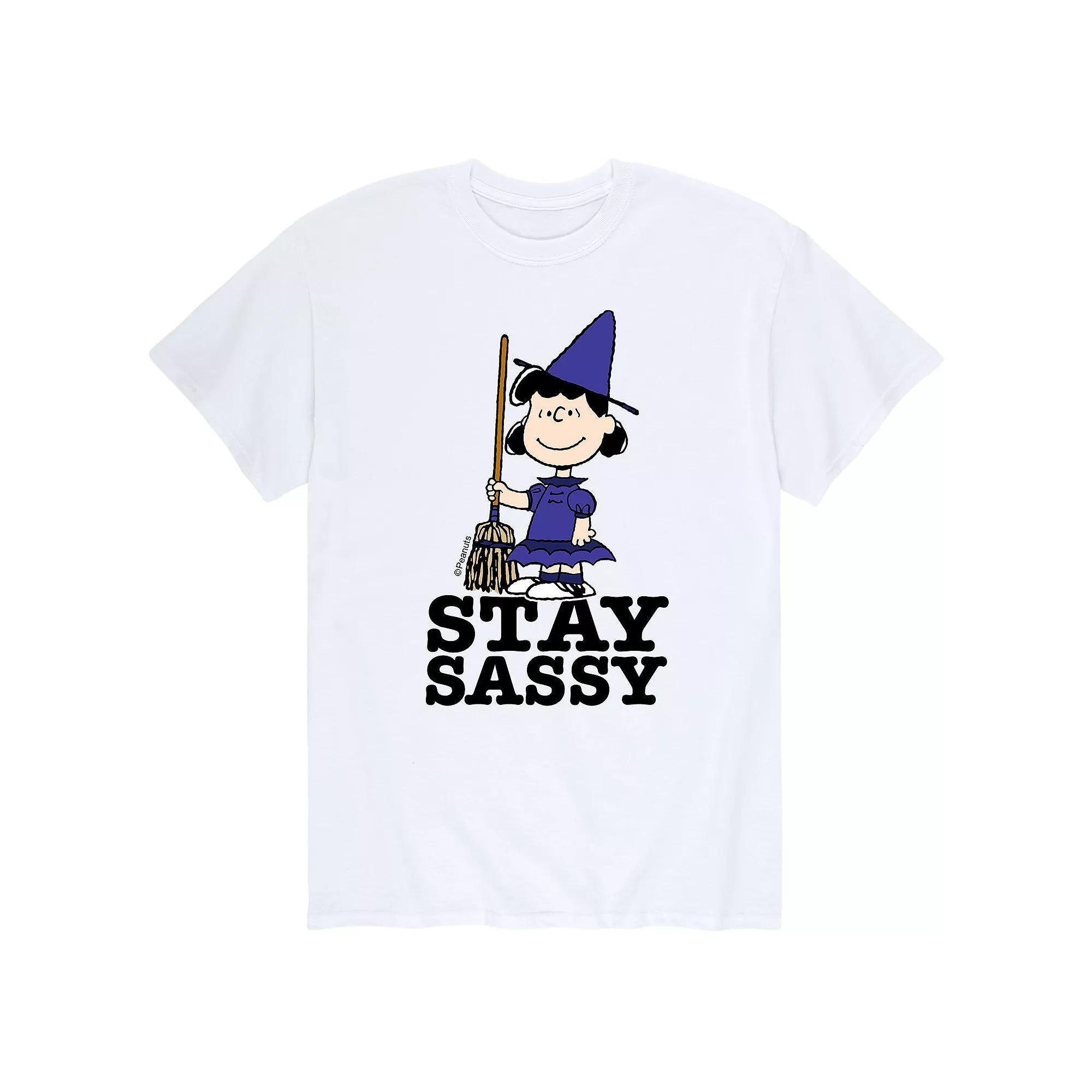 Men's Peanuts Lucy Stay Sassy Tee,  Product Image