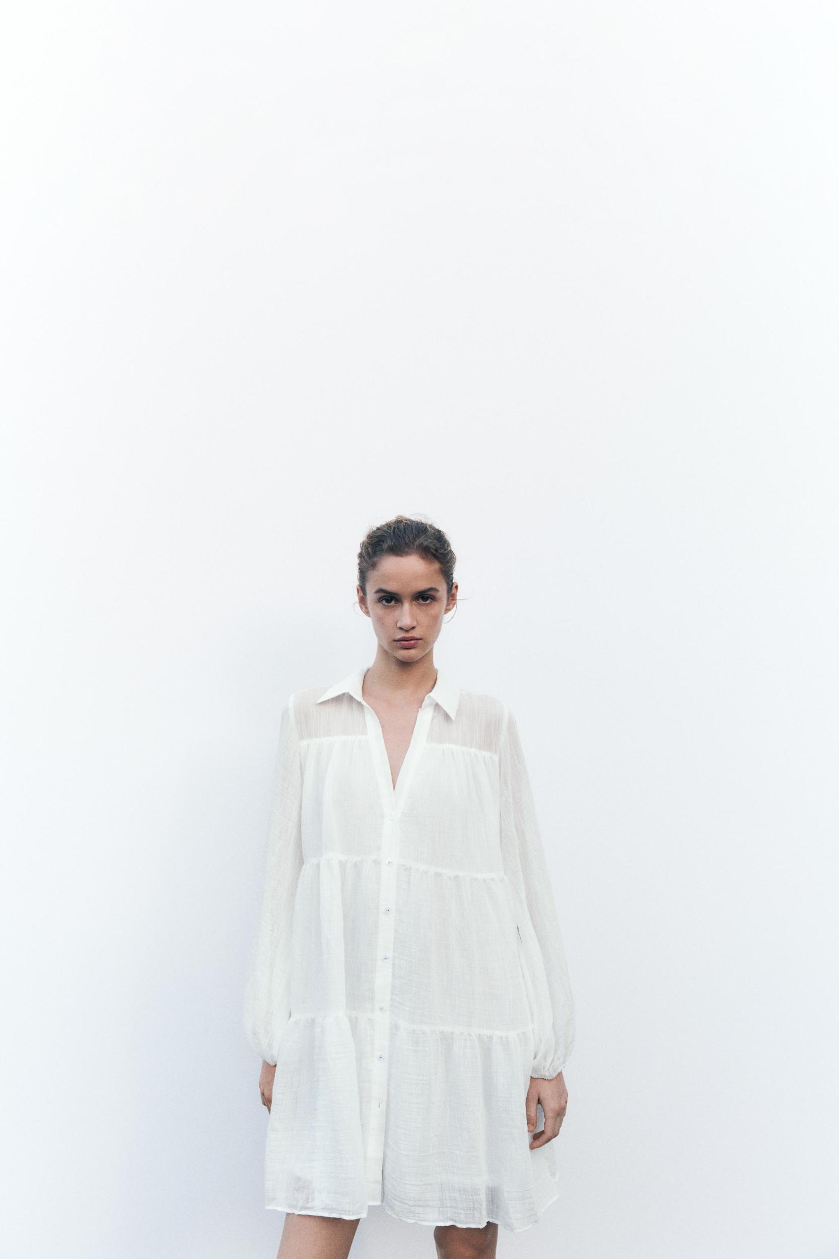 SHORT TIERED DRESS Product Image