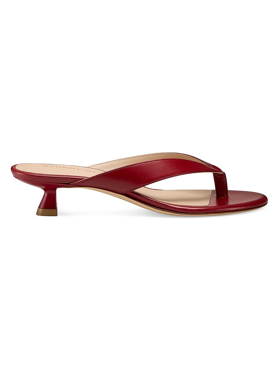 Womens Rio Sleek 35MM Leather Sandals Product Image