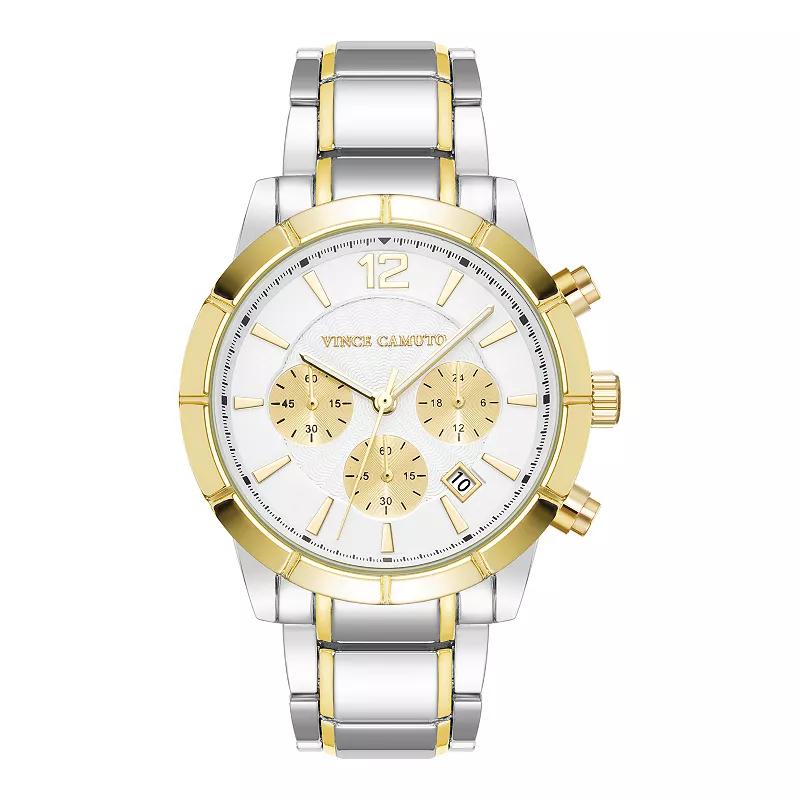Vince Camuto Mens Multi-Dial Bracelet Watch Two Tone Product Image