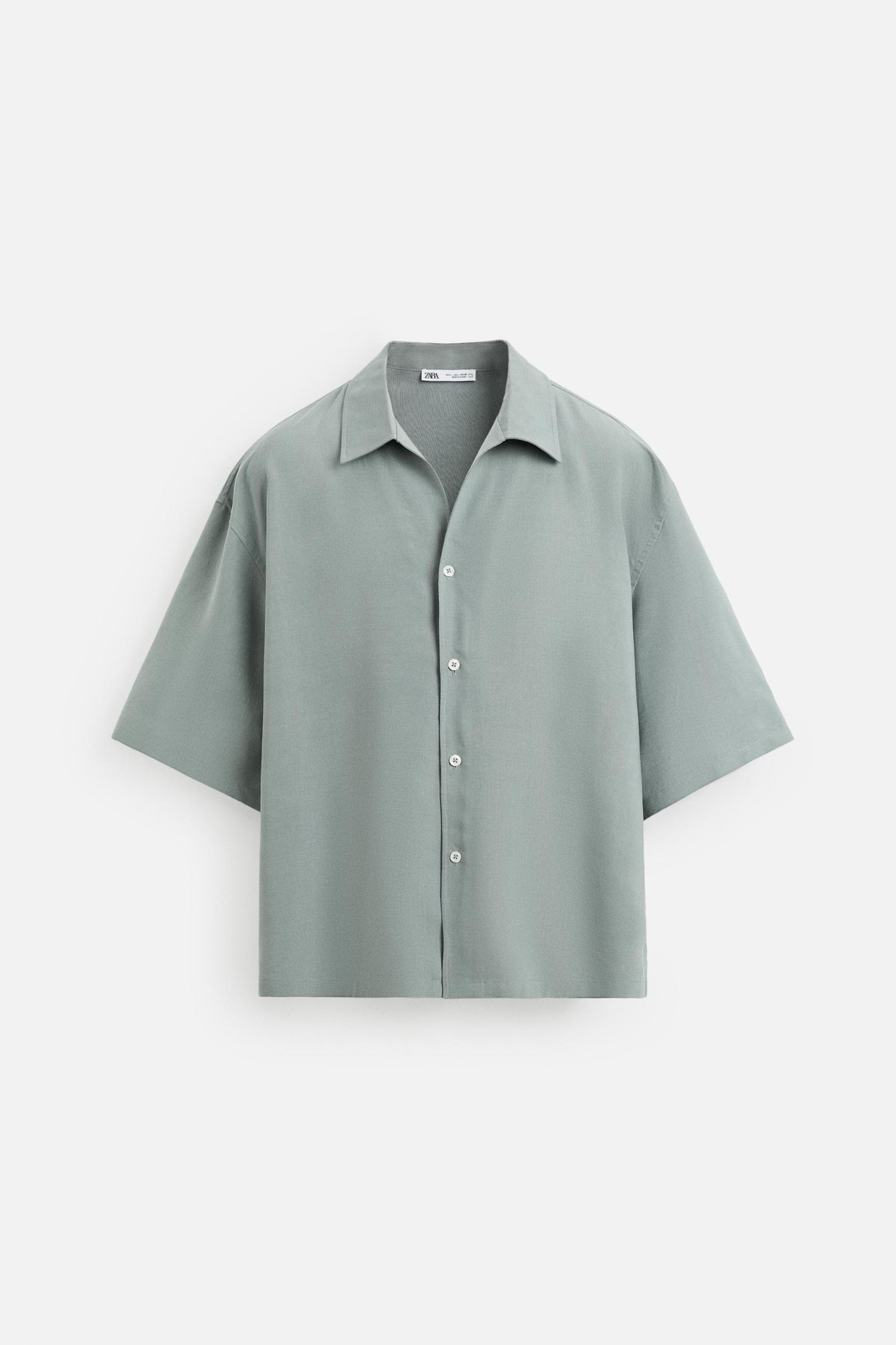 RELAXED FIT FLUID SHIRT Product Image