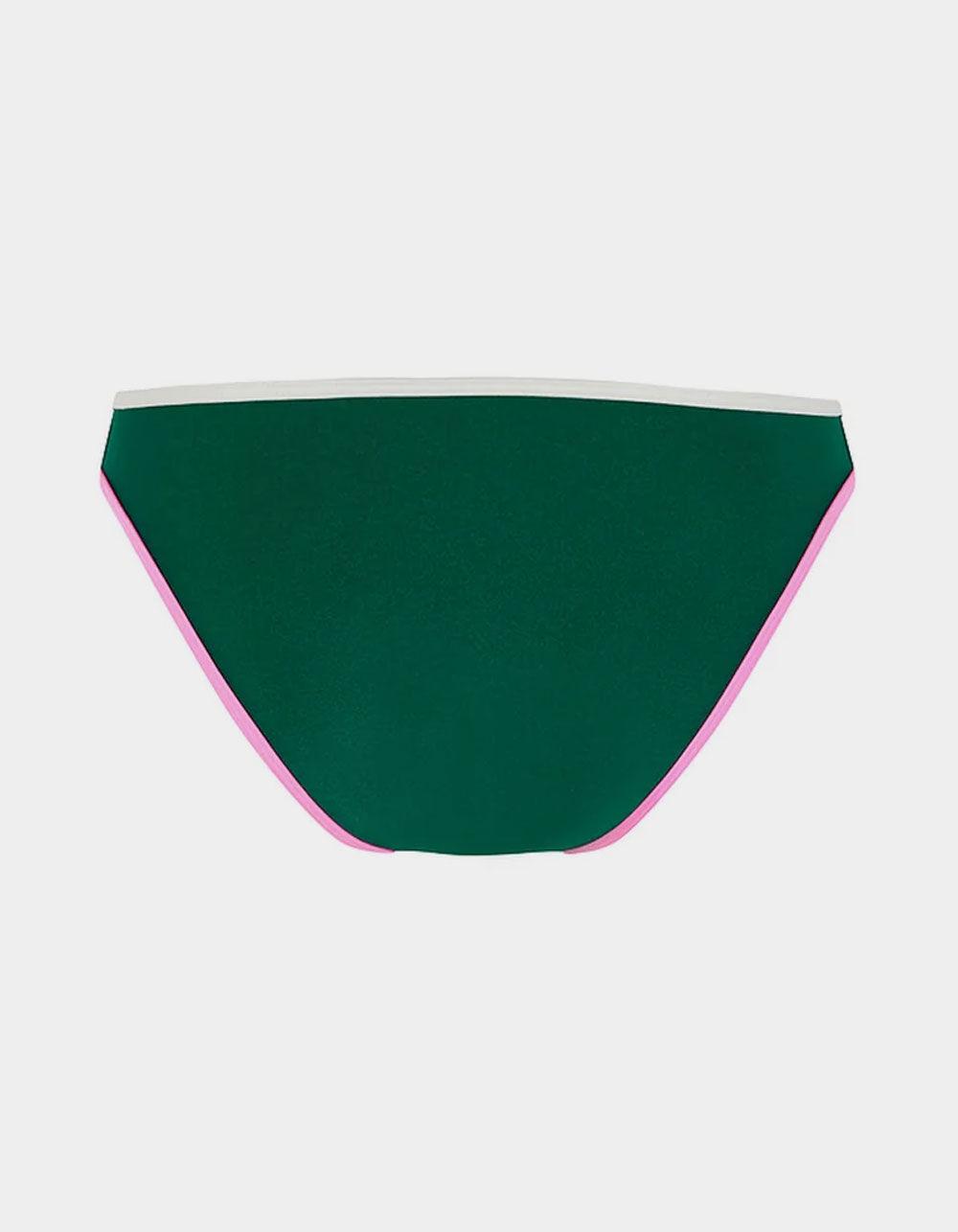KULANI KINIS Siren Song Full Coverage Bikini Bottoms - GREEN Product Image