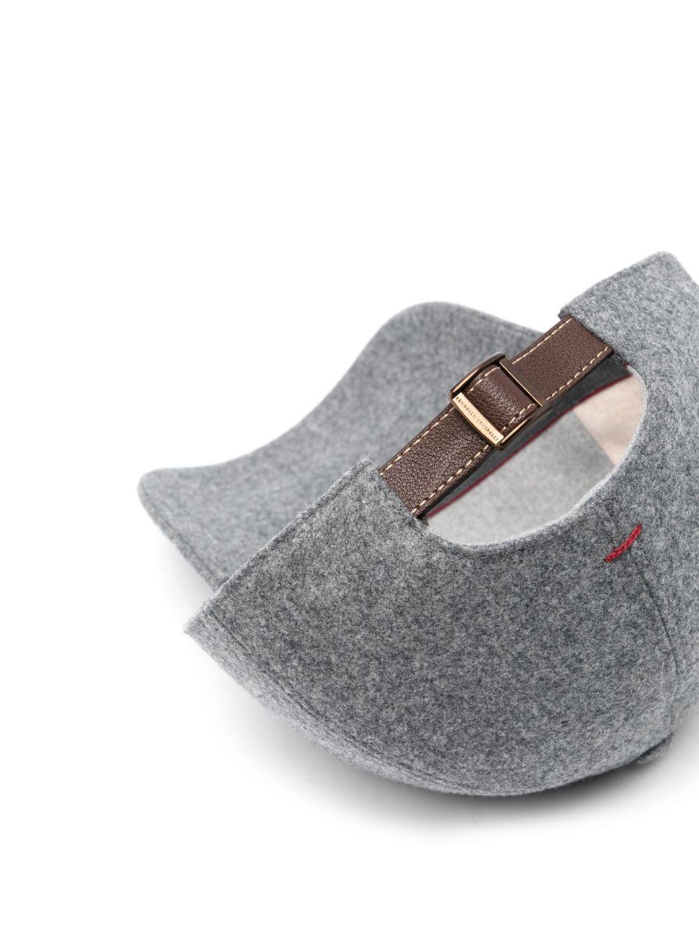 logo-embroidered mélange cap Product Image