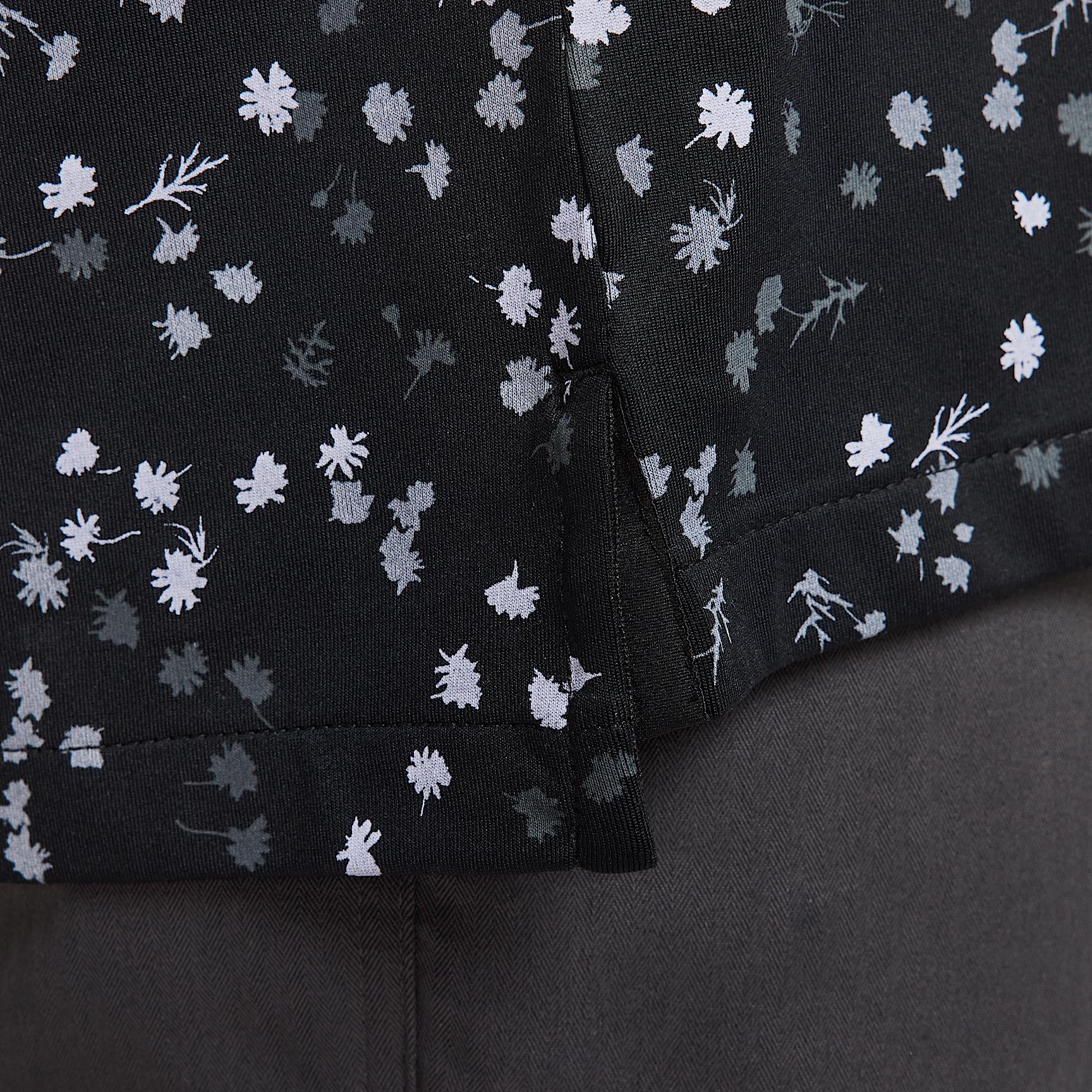 Nike Mens Dri-FIT Tour Floral Golf Polo | DX6089-010 Product Image