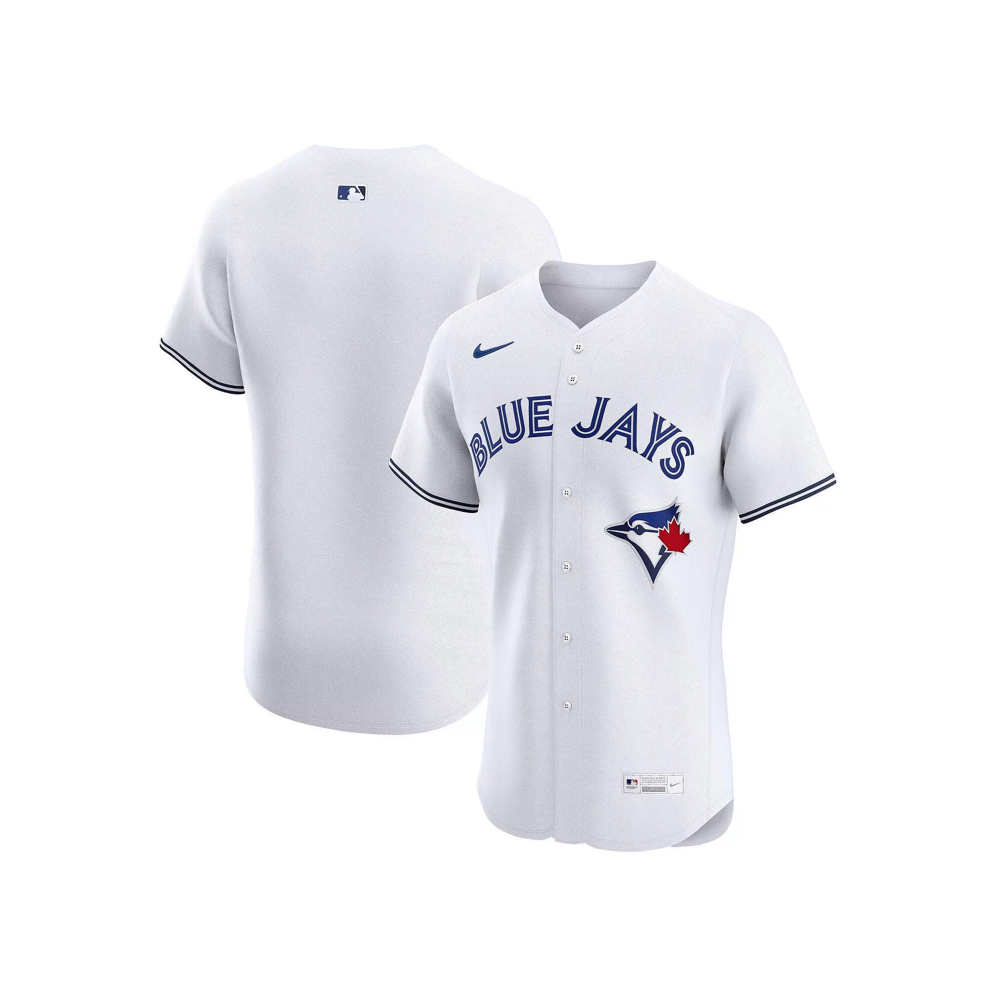 Men's Nike White Toronto Blue Jays Home Elite Jersey, Size: 44, Jay White Product Image
