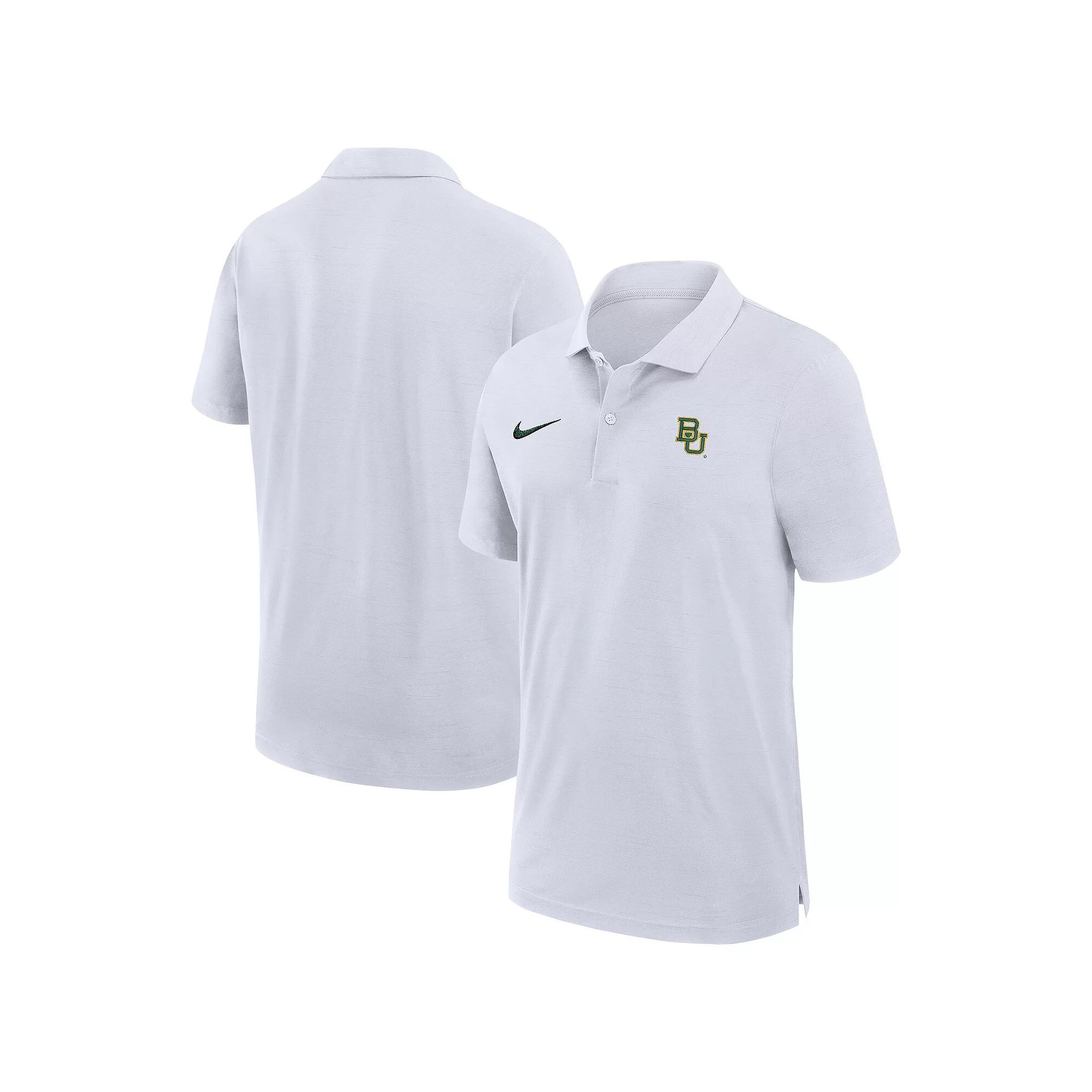 Men's Nike White Baylor Bears Performance Polo, Size: XXL, Bay White Product Image