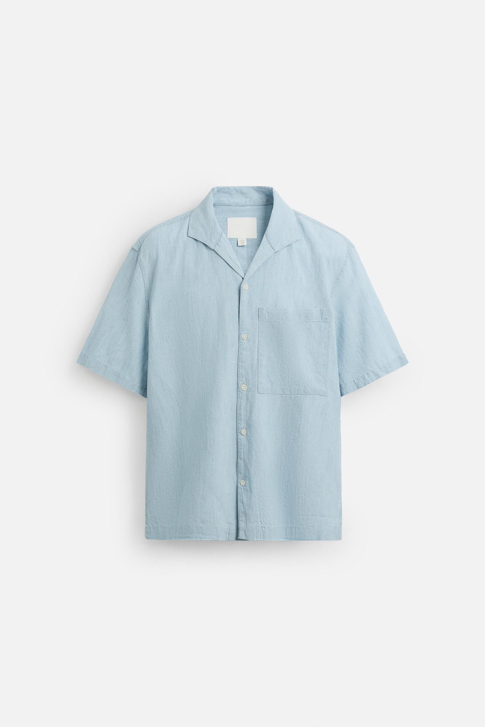 COTTON - LINEN SHIRT Product Image