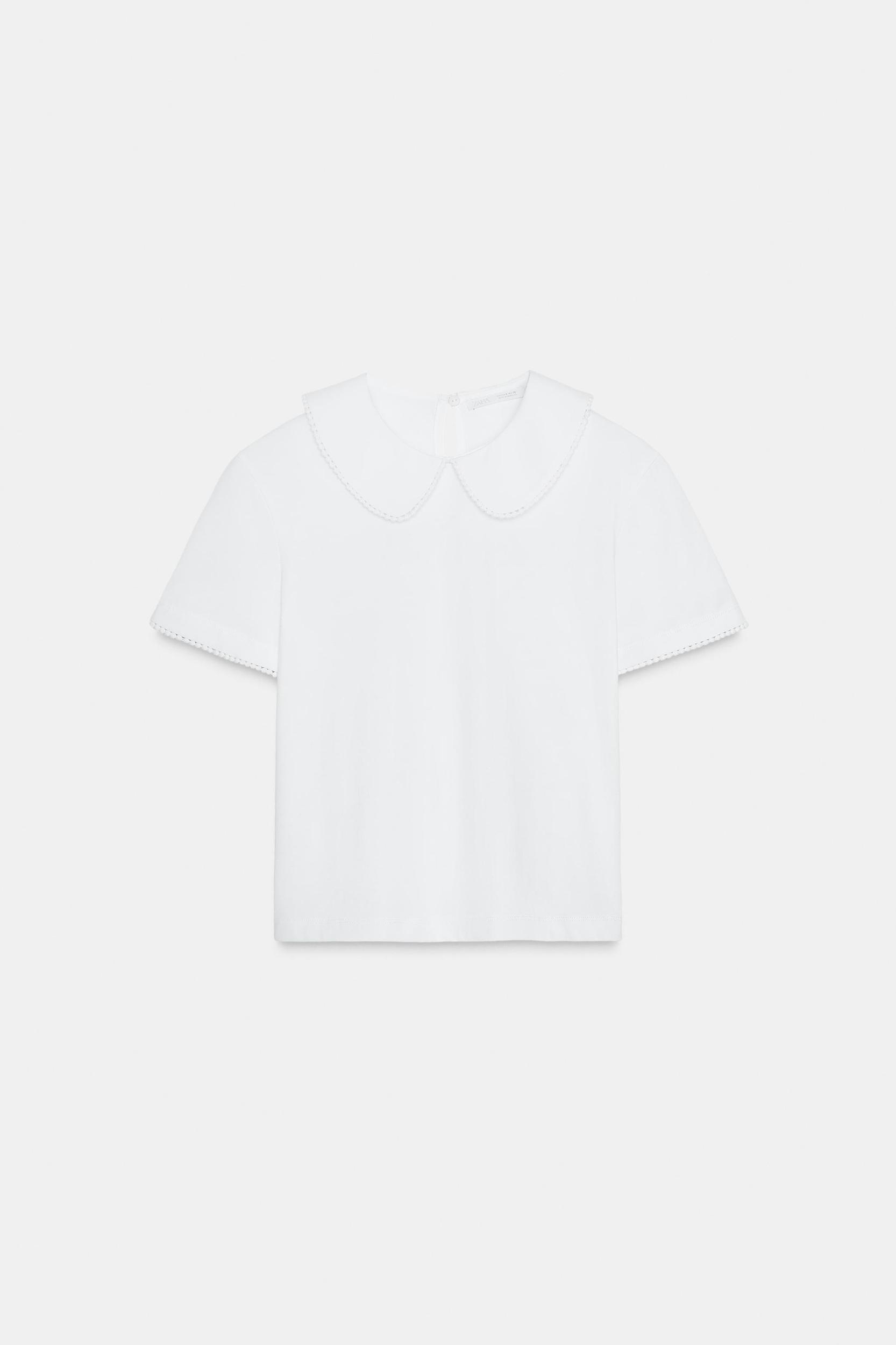 PETER PAN COLLAR T-SHIRT Product Image