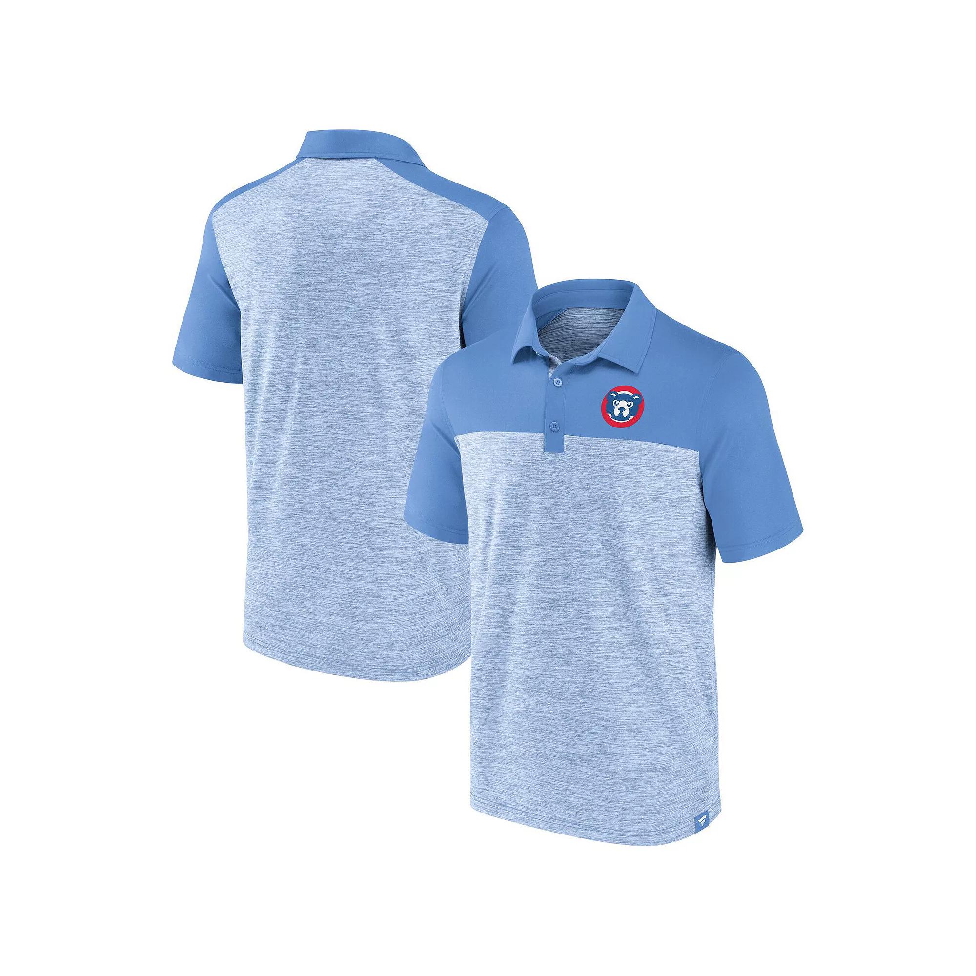 Men's Fanatics Royal Chicago Cubs True Classics Avid Fan Brushed Polo,  Product Image