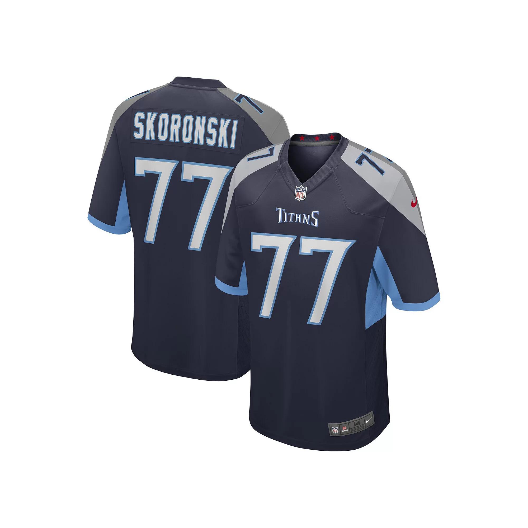 Men's Nike Calvin Ridley Navy Tennessee Titans Game Player Jersey,  Product Image