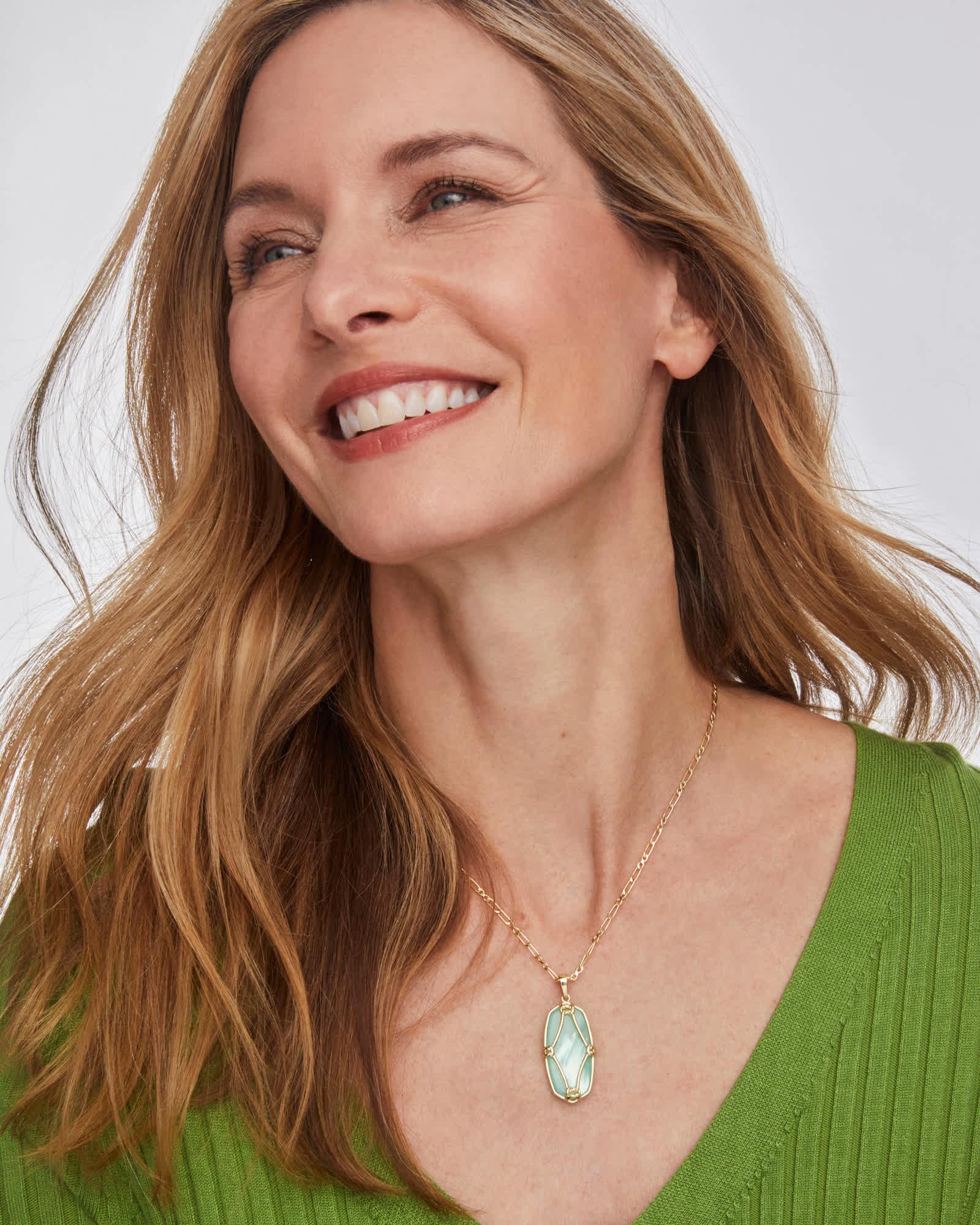 Deliah Gold Strand Necklace Product Image