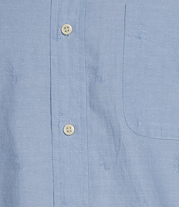 Cremieux Blue Label Chuck Jacquard Oxford Long Sleeve Woven Shirt Product Image