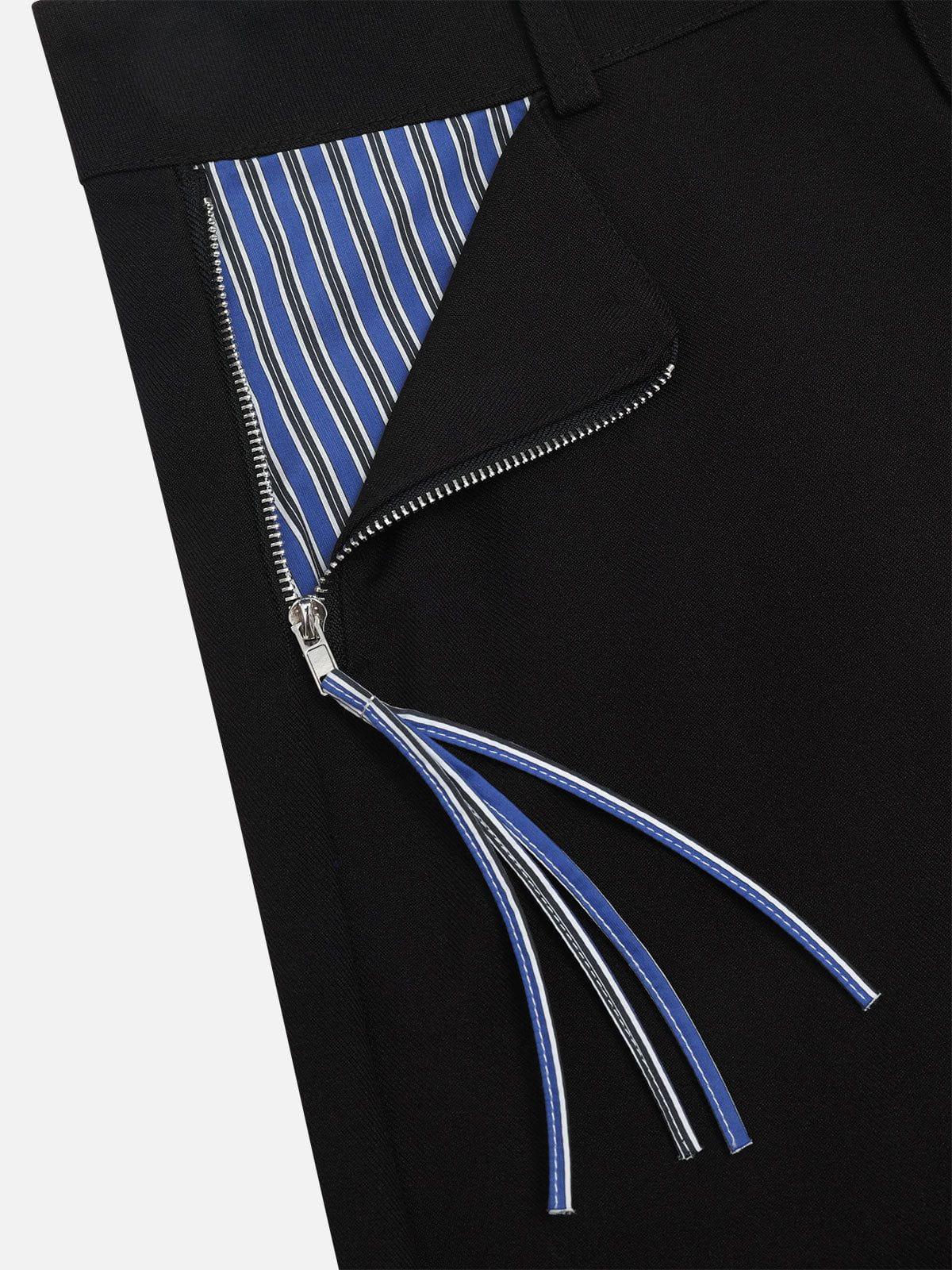 Aelfric Eden Stripe Patchwork Barrel Pants Product Image