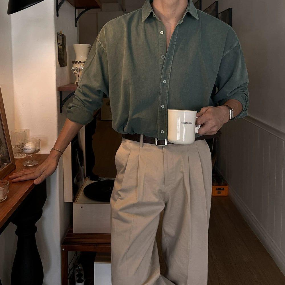 RT No. 11168 CASUAL BUTTON-UP SHIRT Product Image