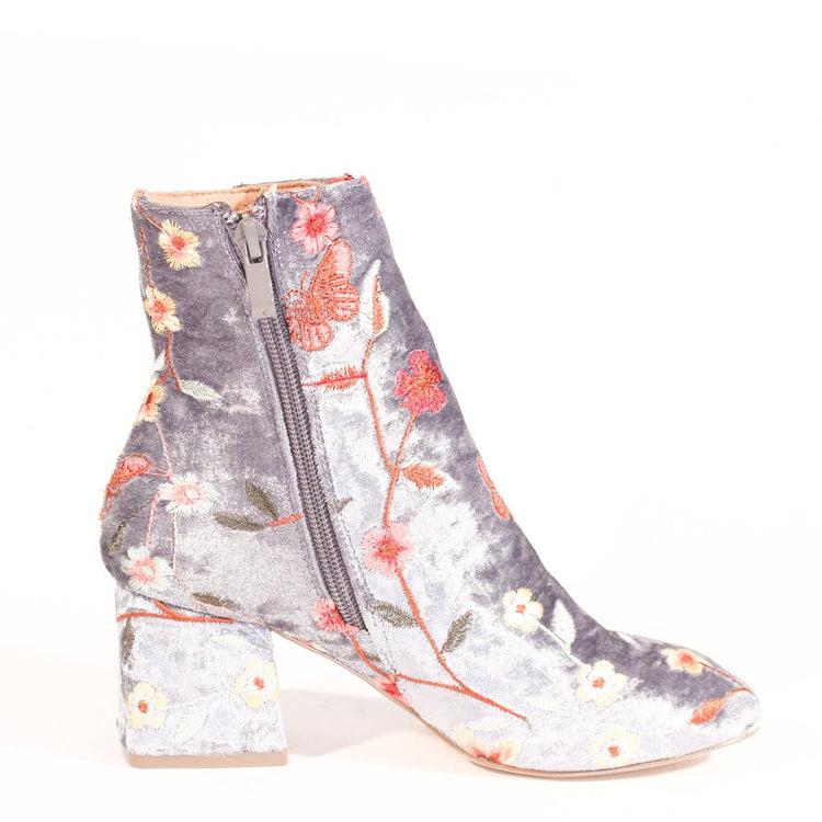 Marino Velvet Booties Product Image