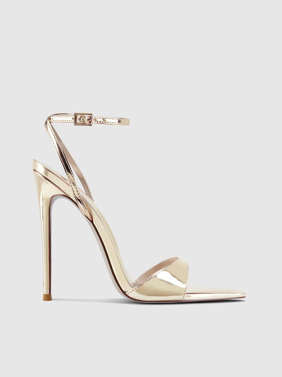 GG Heel - Mirrored Gold Product Image