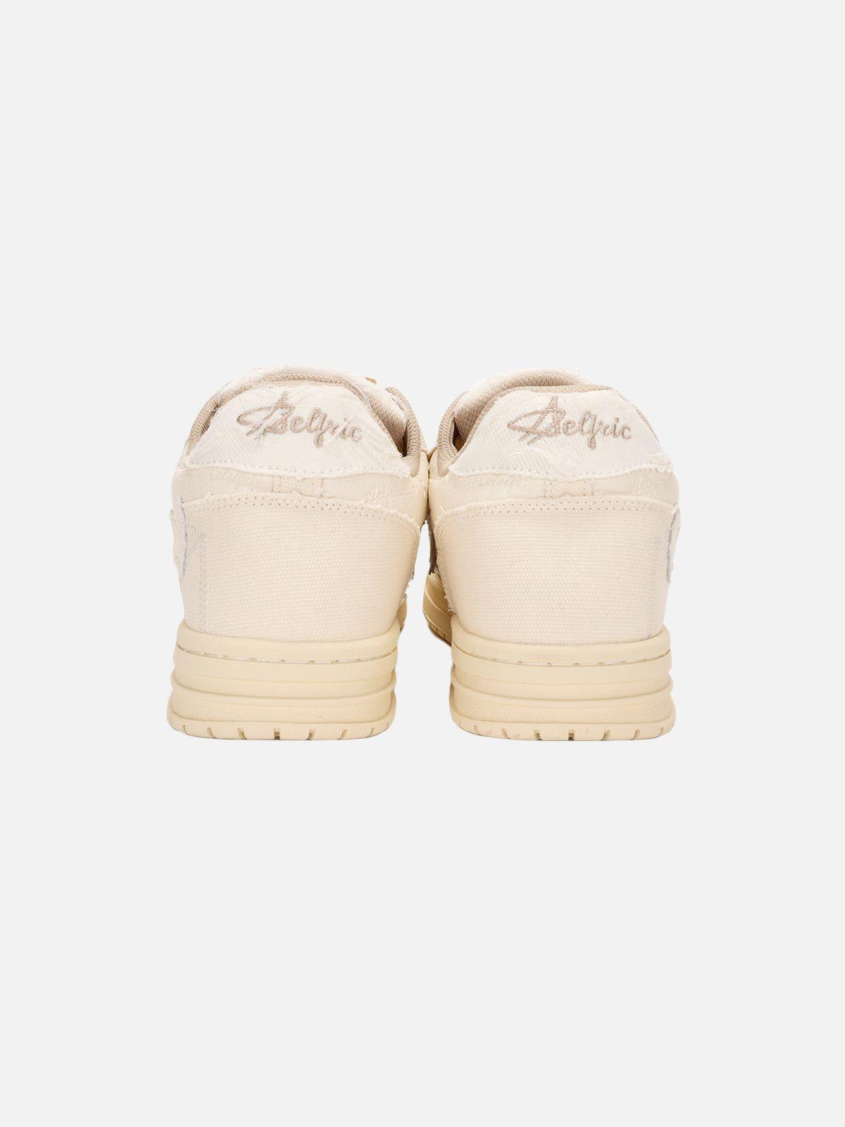 StarryClimb Applique Embroidery Star Skate Shoes Product Image