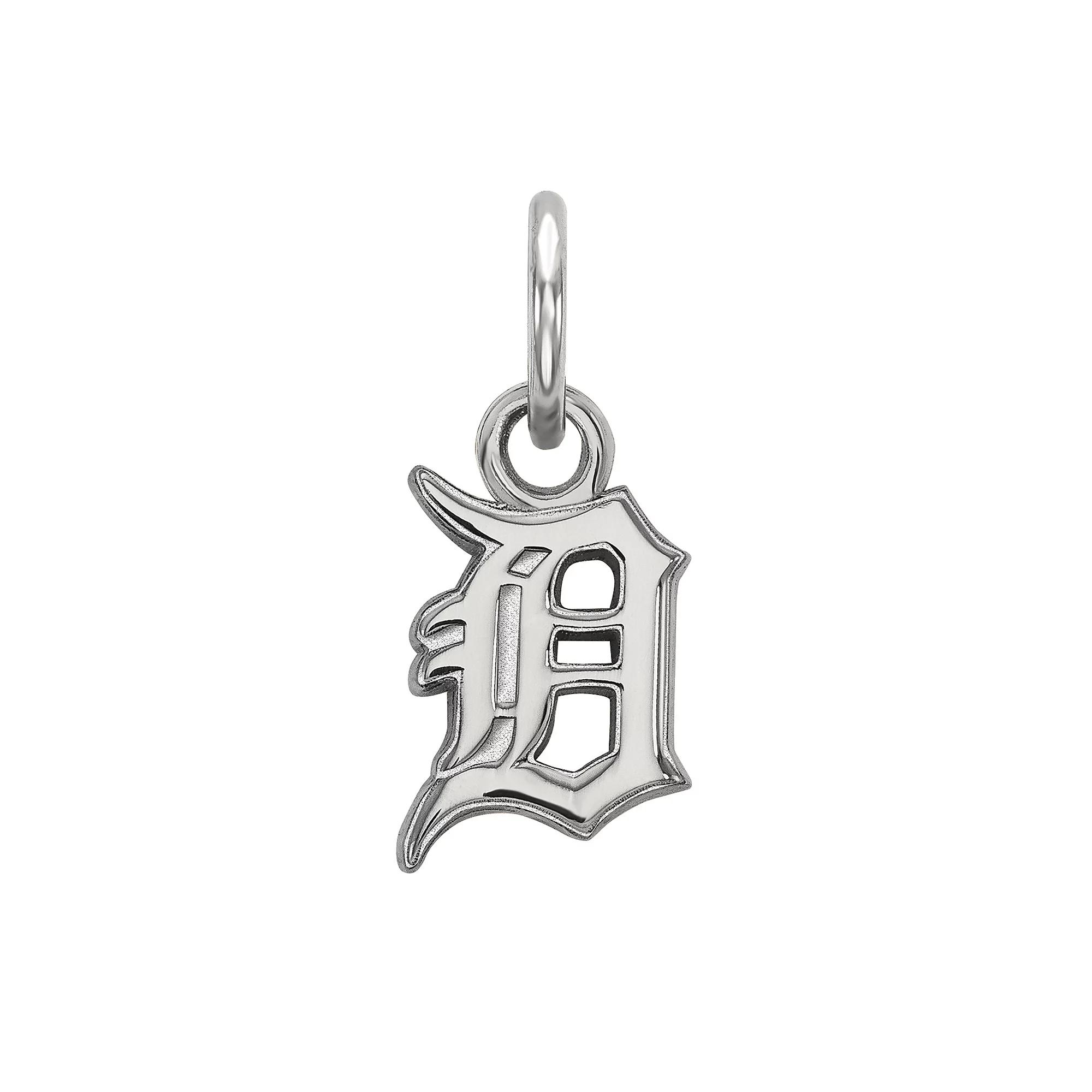 LogoArt Sterling Silver Detroit Tigers Extra Small Pendant, Women's, Size: 16MM Product Image
