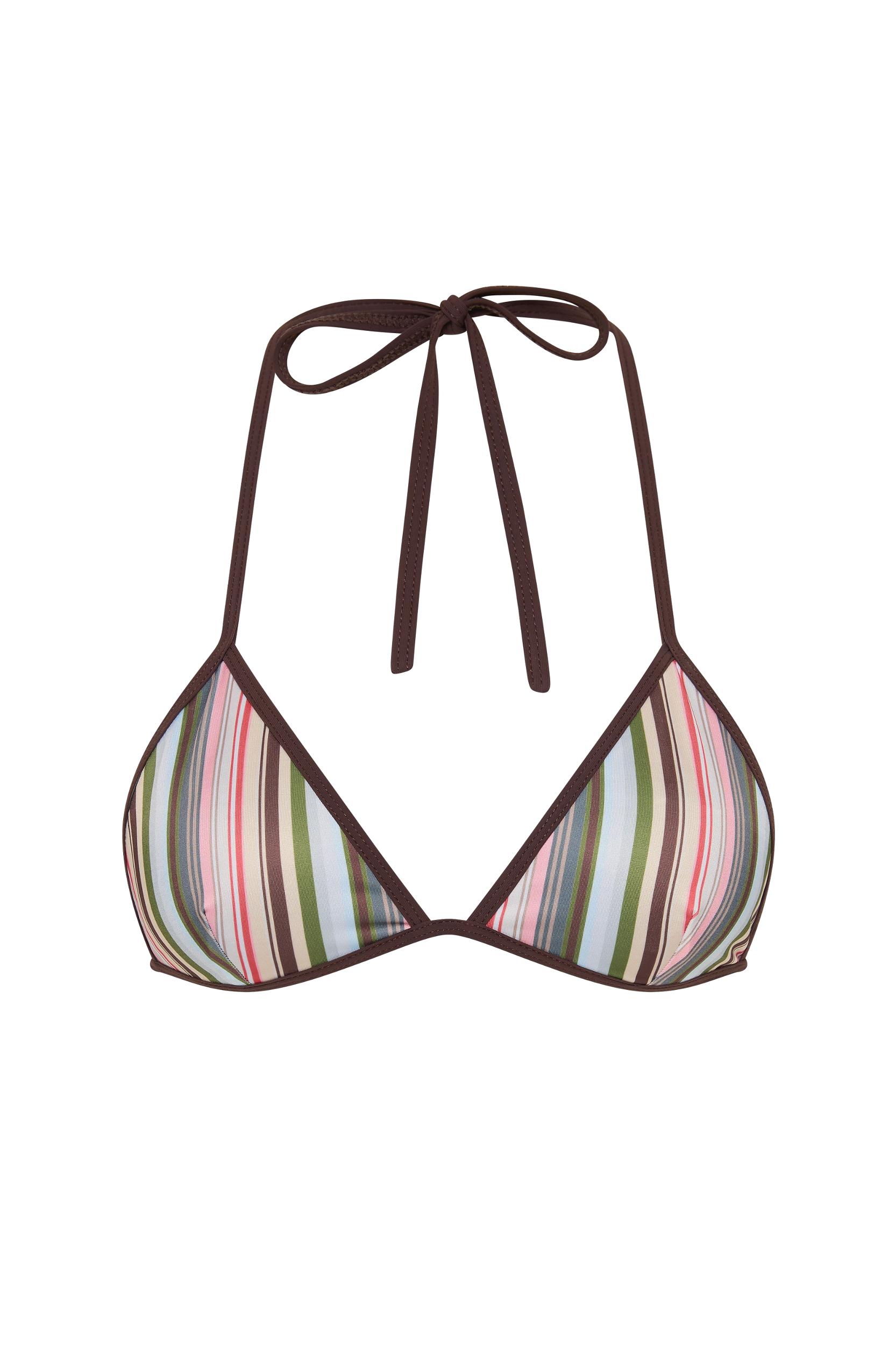 Ania Bikini Top Meleu Stripe Multi - Final Sale Product Image