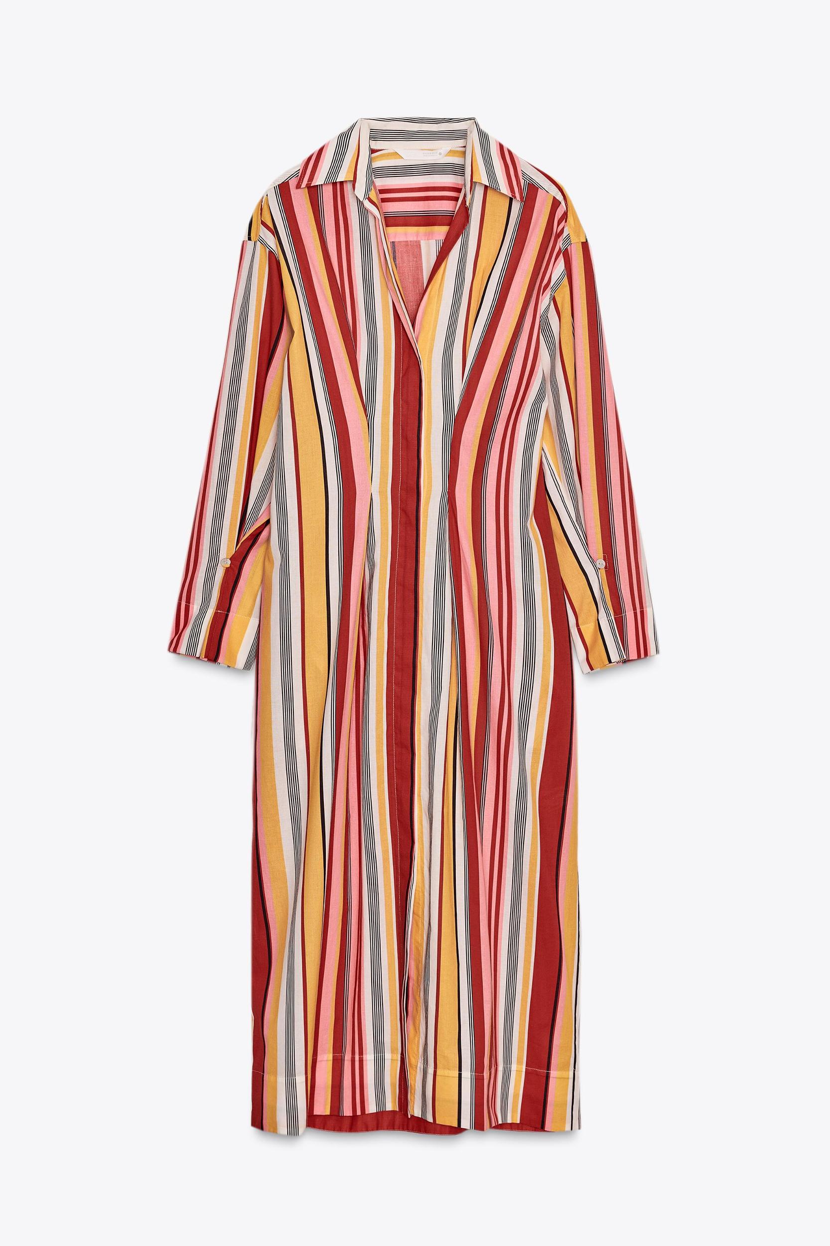 ZW COLLECTION STRIPED SHIRT DRESS Product Image