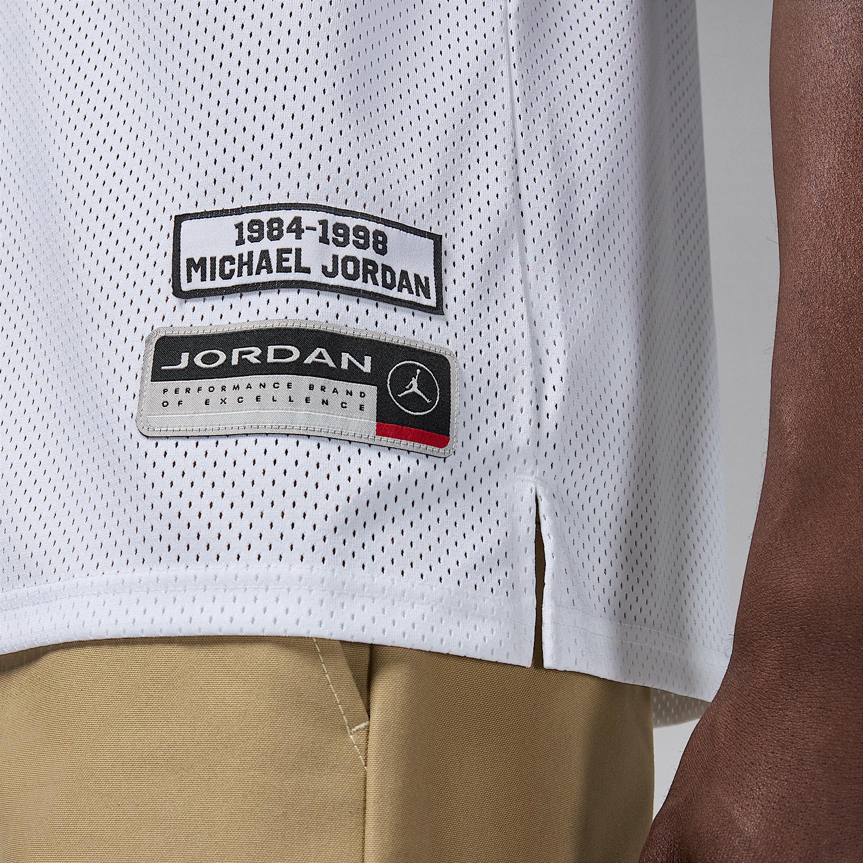 Mens Jordan Essentials Summer Jersey | HF9375-100 Product Image