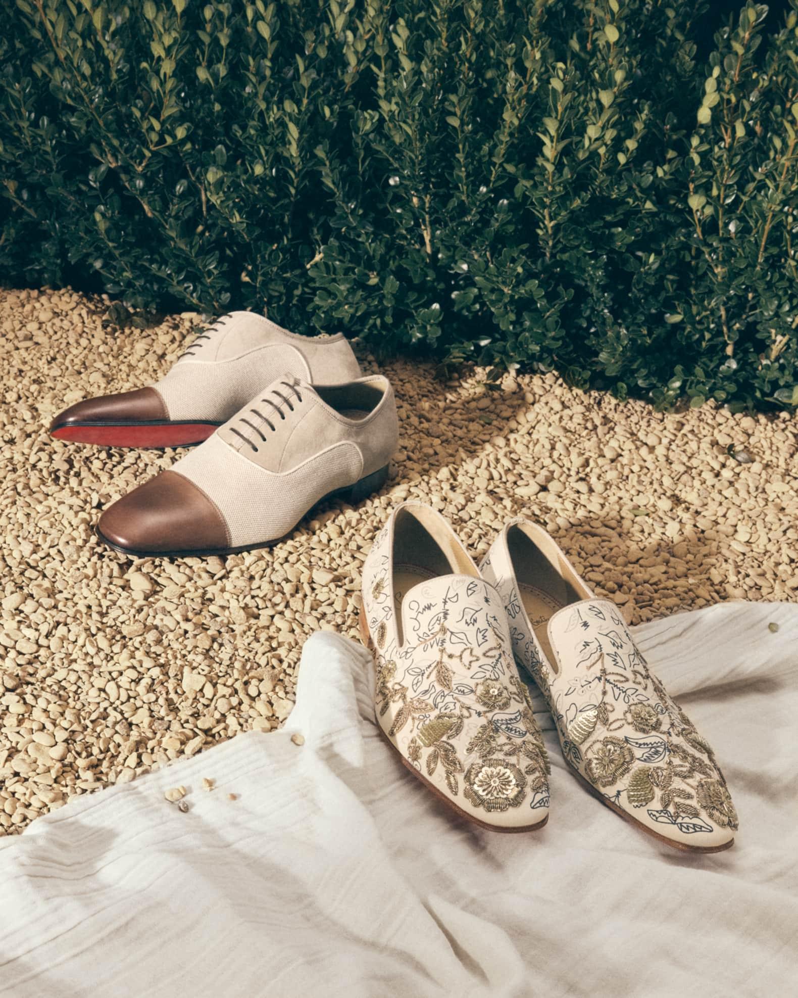 Mens Dandelion Esquisse Florale Loafers Product Image