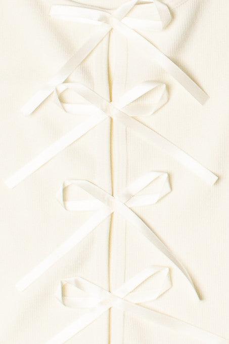 Bow Front Seamless Tank Top Product Image