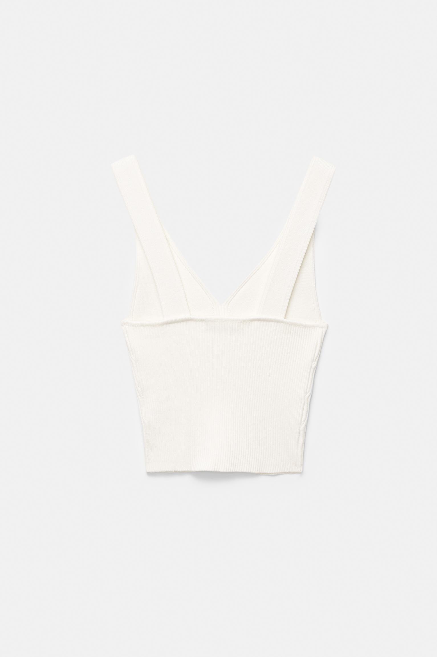 Knit bralette top Product Image
