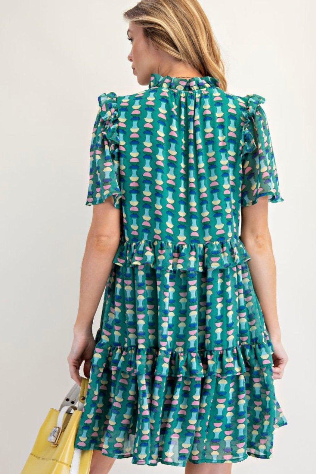 Groovy Geo Dress Product Image