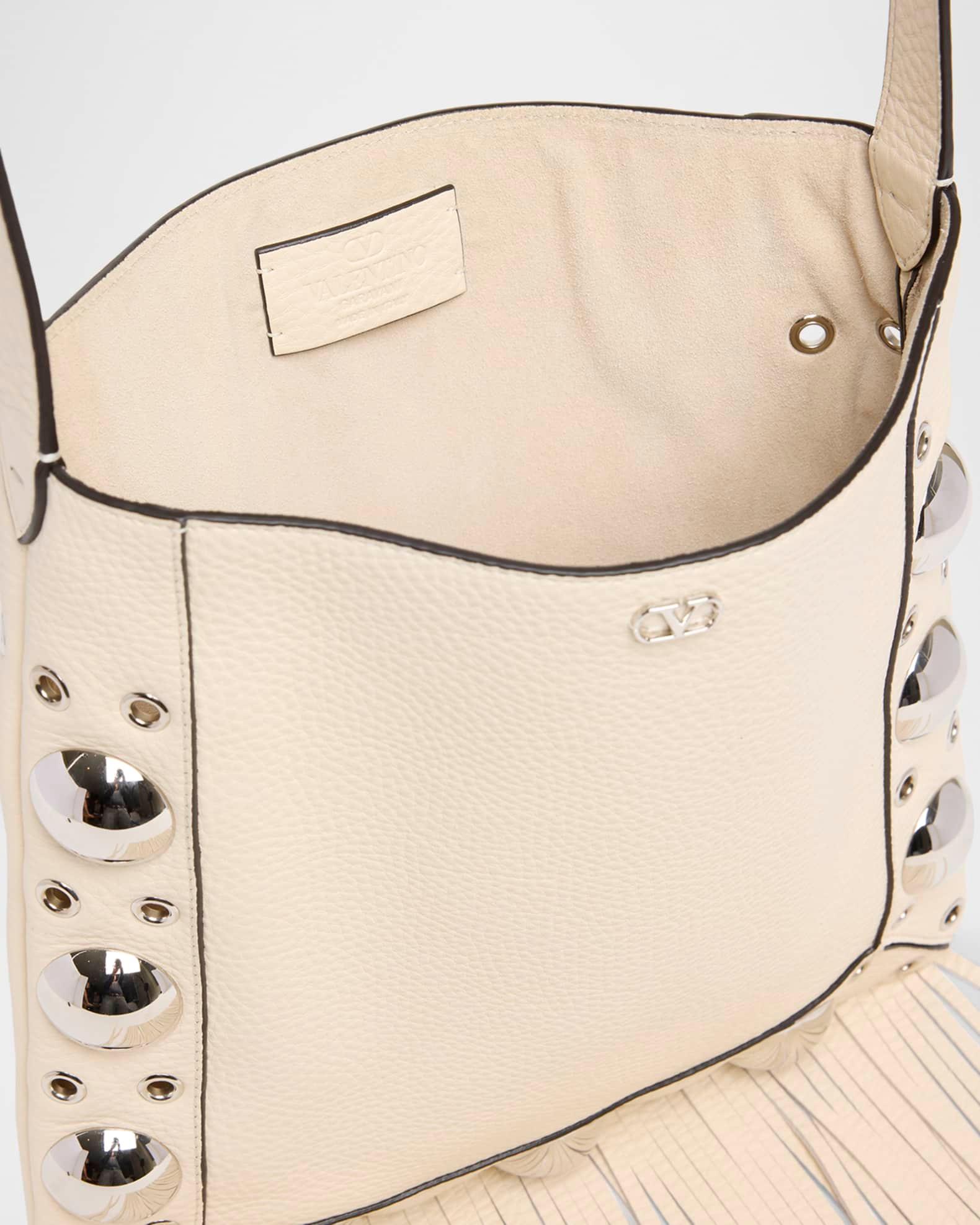 Nellcote Fringe Studded Leather Crossbody Bag Product Image