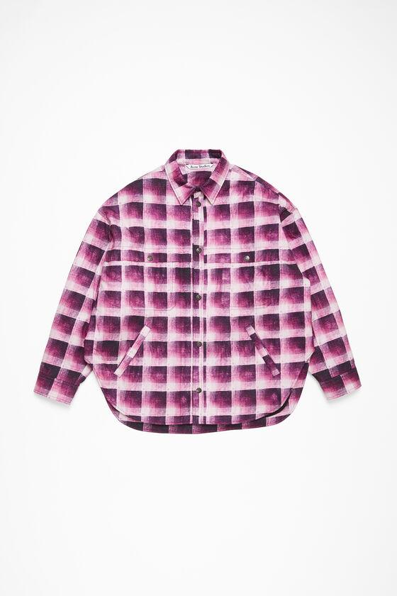 Check button-up shirt Product Image
