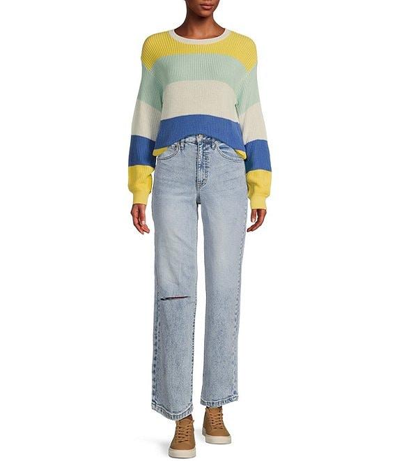 Copper Key Shaker Stripe Sweater Product Image