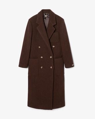 Double Breasted Virgin Wool Coat Product Image
