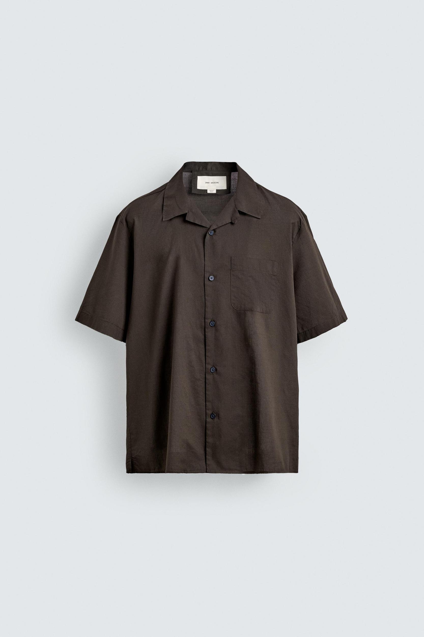 REGULAR FIT COTTON VOILE SHIRT Product Image