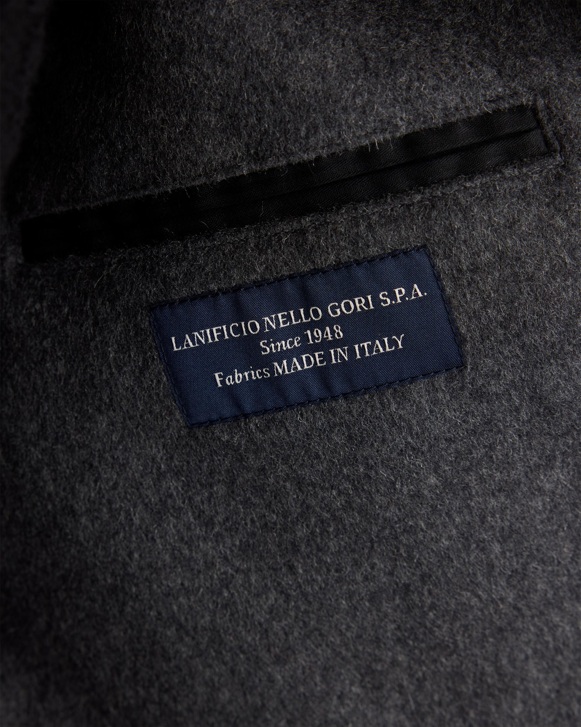 Quince | Men's Italian Wool Double-Breasted Officer Topcoat Wool/Nylon Product Image