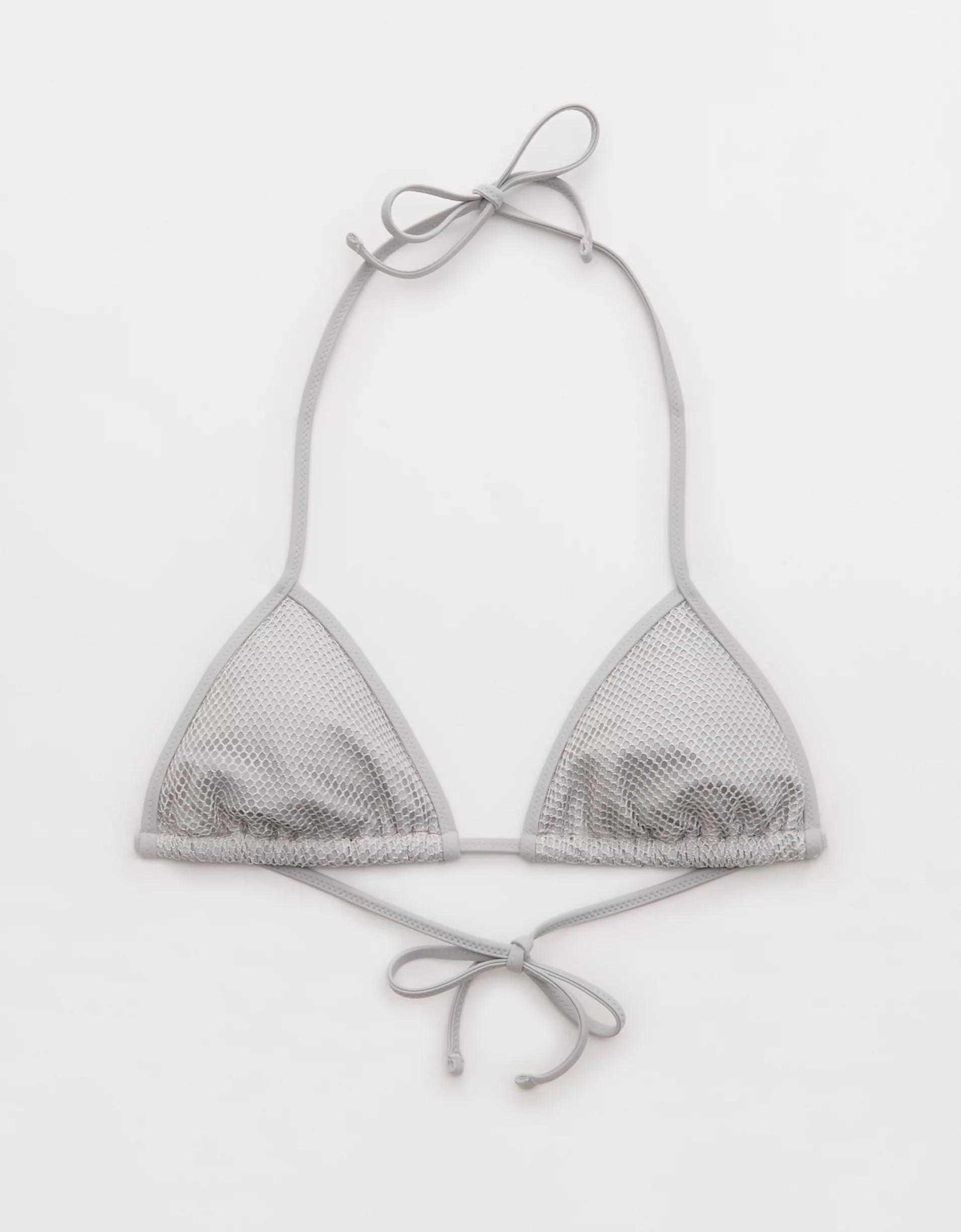 Aerie The Sun-Lover Metallic Bikini Top Product Image