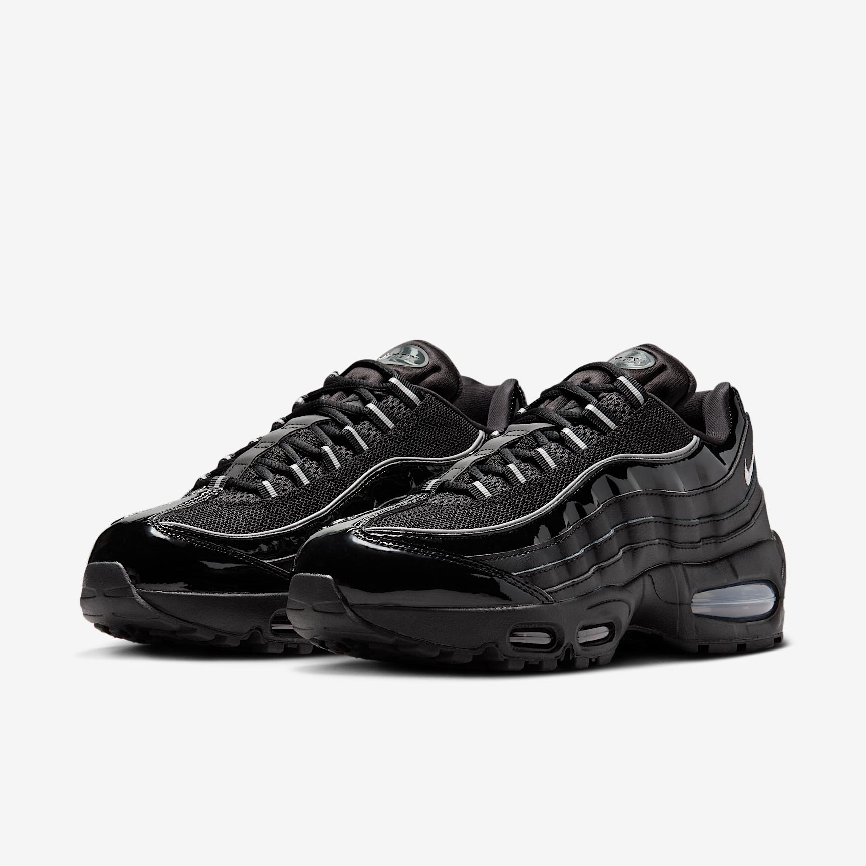 Nike Womens Air Max 95 Big Bubble Shoes with Reflective Accents | IB6397-001 Product Image