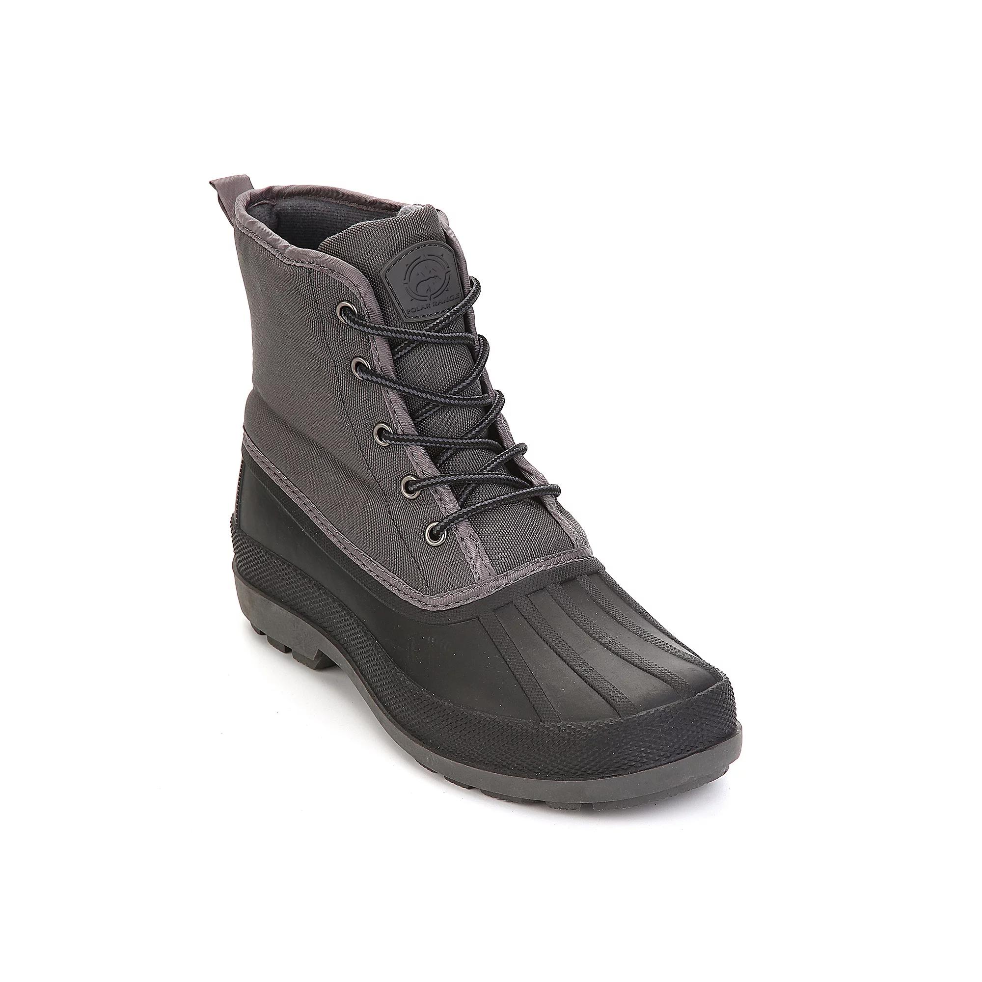 Polar Range Men's Blast Duck-Toe Boots, Size: 12, Gray Product Image