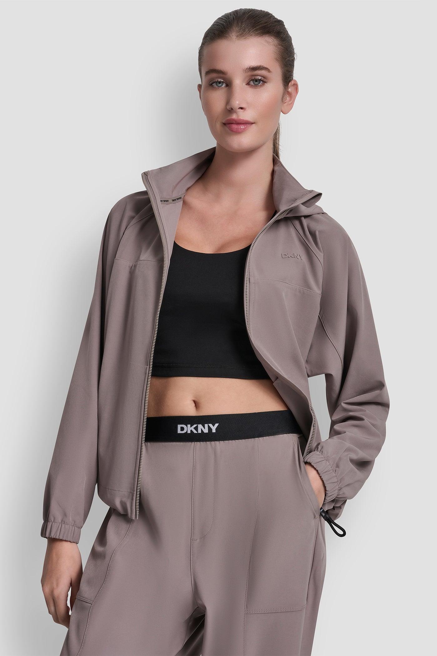 LOGO HOODED SHORT JACKET Product Image