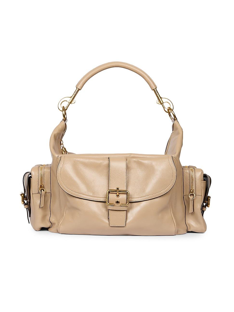 Womens Large Leather Camera Bag Product Image