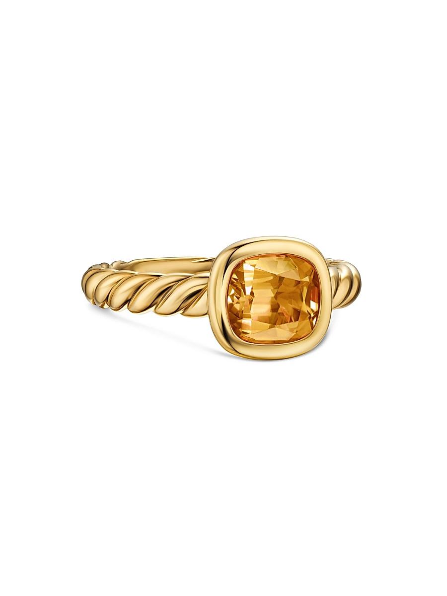 Womens DY Mercer Stone Ring in 18K Yellow Gold Product Image