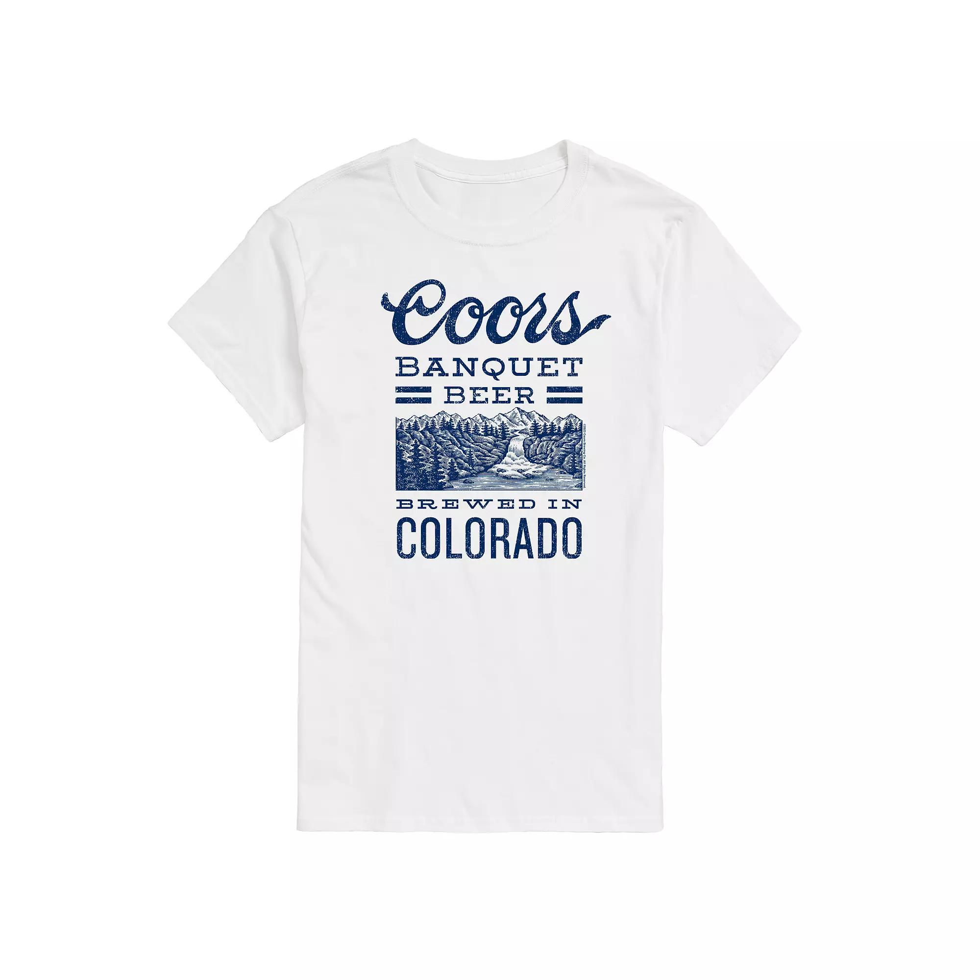 Men's Coors Banquet Beer Colorado Graphic Tee,  Product Image