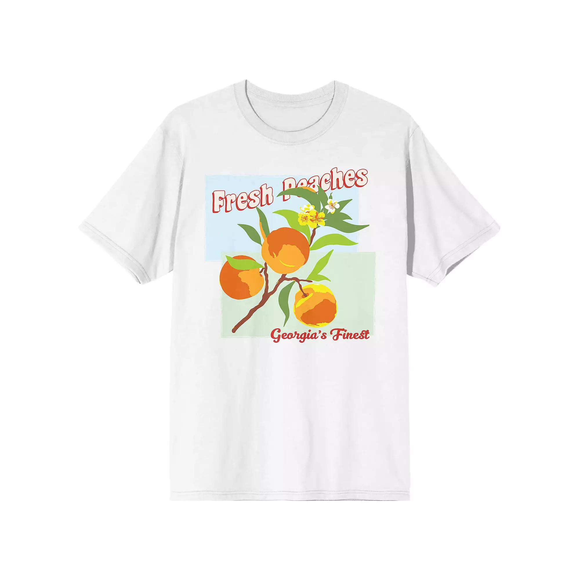 Men's Natural World Fresh Peaches Tee,  Product Image