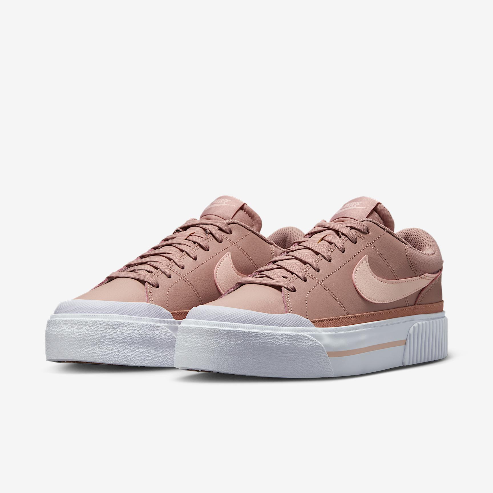 Nike Womens Court Legacy Lift Shoes | DM7590-601 Product Image