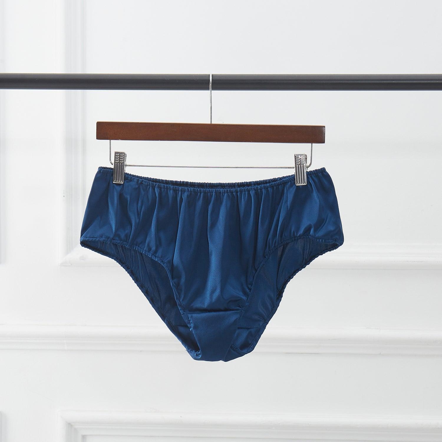 Set of 9 Pure Mulberry Silk Bikini Panties | Mid Waist | 22 Momme | Float Collection Product Image