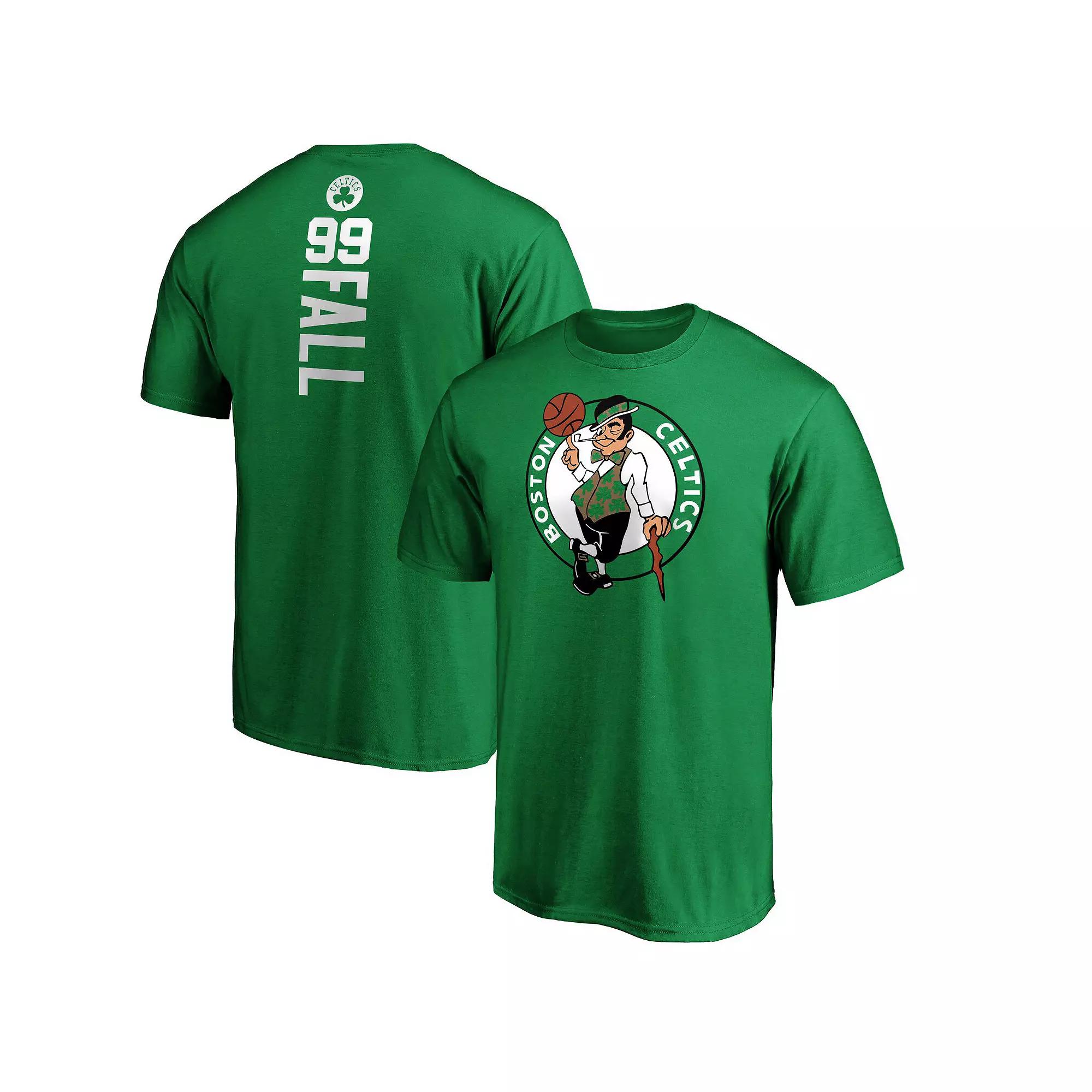 Men's Fanatics Tacko Fall Kelly Green Boston Celtics Playmaker Name & Number T-Shirt,  Product Image
