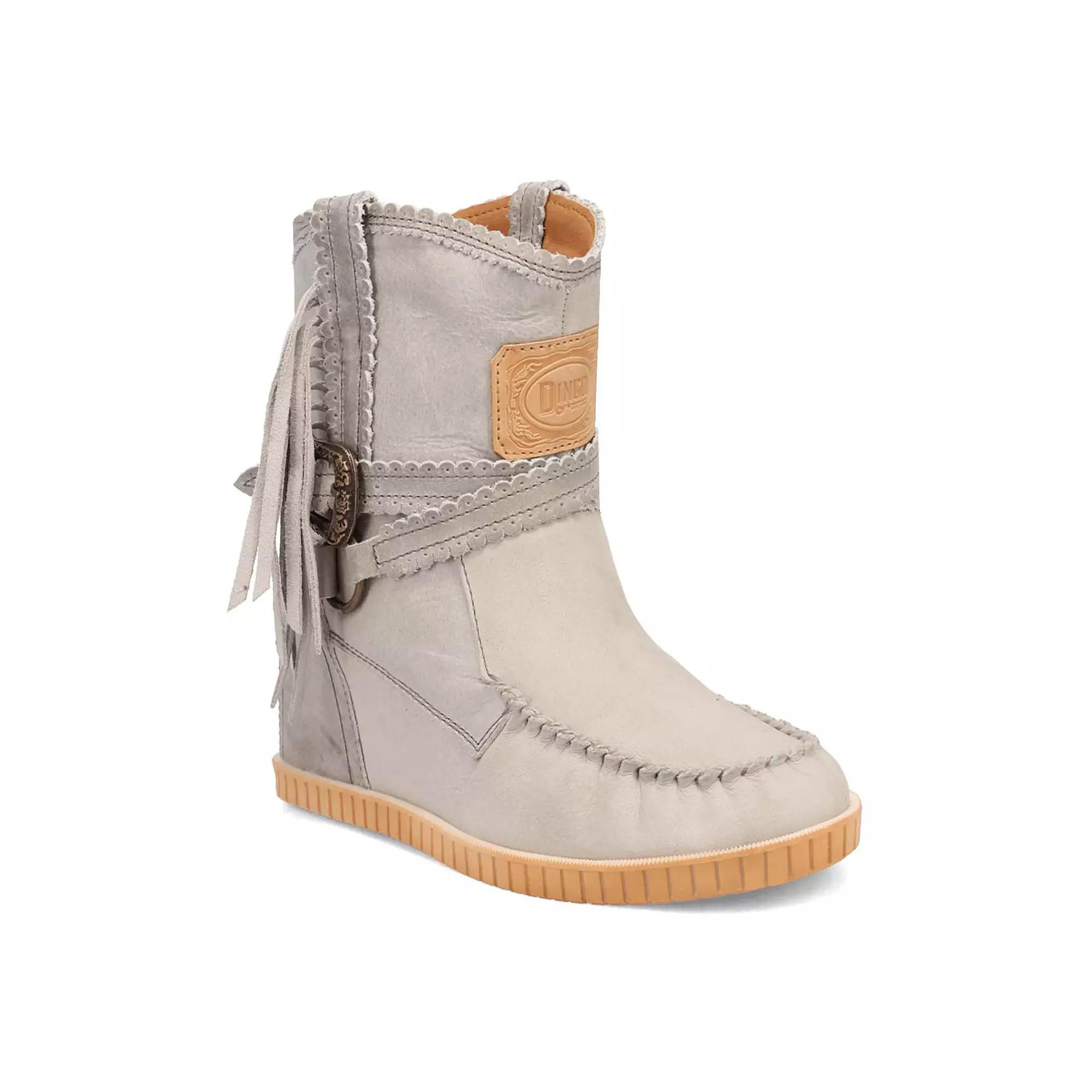 Dingo Montauk Women's Leather Boots, Size: 8, Off White Product Image