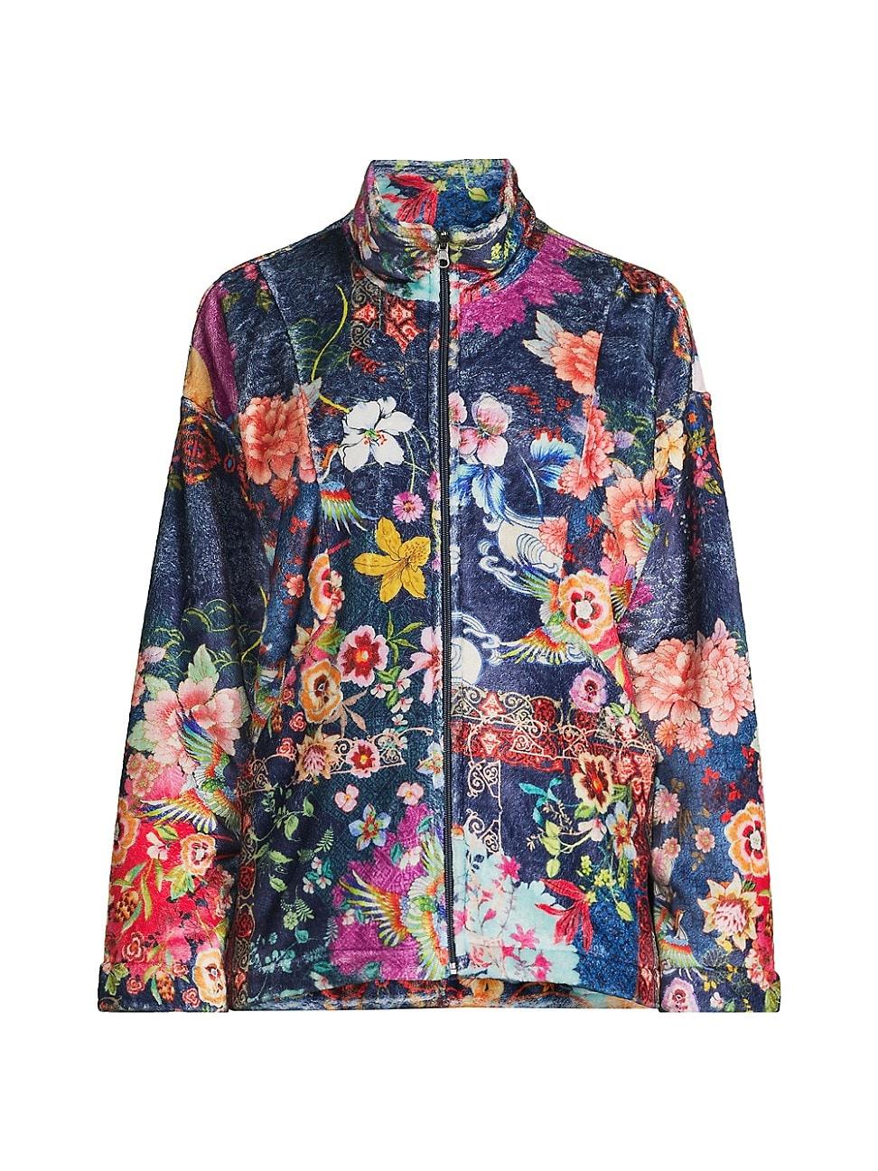 Womens Joan Zip Sherpa Jacket Product Image