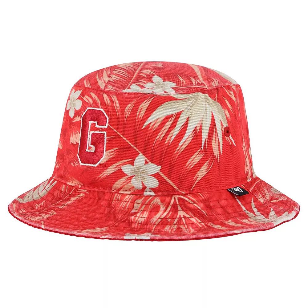 Men's '47 Red Georgia Bulldogs Tropicalia Bucket Hat Product Image
